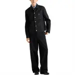 Куртка деним Chevron PRADA, черный - фото 3