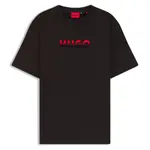 Пижамная футболка HUGO Ray 10277435 с коротким рукавом, черный - фото