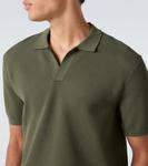 Поло Roddy из вафельной ткани Orlebar Brown, Herbal Green - фото 5