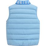 Детский жилет-пуховик GAP, синий - фото 2