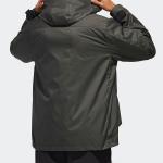 Куртка adidas TH Windbreaker Jacket - Green, коричневый - фото 4