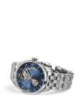 Часы Hamilton Jazzmaster Open Heart, 42 мм, синий - фото 2