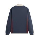 Поло Kith Pique Long-Sleeve Tap Polo, Nocturnal - фото 2