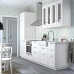 Дверь, матовая белая, 30x60 см, Axstad IKEA - фото 2