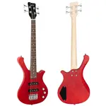 Детская электрическая бас-гитара Red Glarry 36 дюймов - фото 2