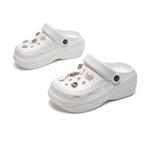 C°BANNER Белые женские клоги, цвет White - фото 9