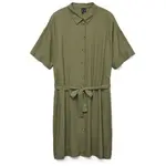 Платье Vero Moda Thea short sleeve short, зеленый - фото