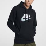 Толстовка Nike Chest LOGO Athleisure Casual Sports Pullover Black, черный - фото 4