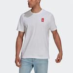 Футбольная майка мужская белая Adidas, белый - фото 4