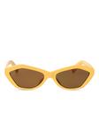 Jacquemus Le Bambino солнцезащитные очки, желтый - фото