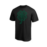 Мужская черная футболка с логотипом San Diego Padres St. Patrick's Day Celtic Charm Fanatics, черный - фото 3