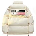 DJ.SPIRIT Пуховик Unisex, White (No Placket) - фото 5