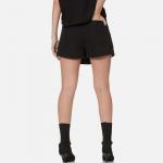 Джинсовые шорты женские черные Evisu - фото 4