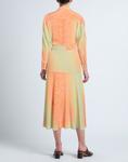 Платье миди Stella Mccartney, оранжевый - фото 4