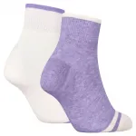 Носки 2 шт Puma Heritage Toe Quarter, фиолетовый - фото 2