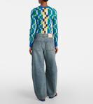 Джинсы с бочкообразными штанинами Anagram Loewe, Washed Denim - фото 3