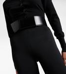 Кожаный ремень с узлом Alaïa, черный - фото 2