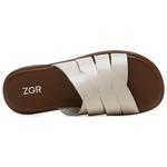 Шлепанцы женские Zgr, серебряный - фото 3