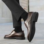 Туфли мужские низкие Hla, черный - фото 15