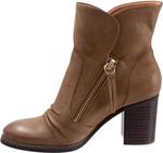 Балетки-ботильоны SoftWalk для женщин, Stone Nubuck - фото 4