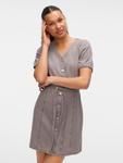Платье-рубашка VERO MODA VMJanet, Grey denim - фото 6