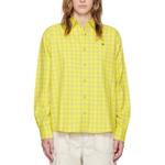 Проверенная рубашка с длинными рукавами Acne Studios, желтый - фото 4