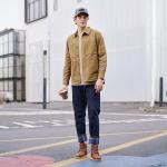 Мужская рубашка CAT, зеленый - фото 5