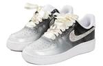 Кроссовки Nike Air Force 1 Skateboard Shoes Women's Low-Top Black Silver - фото 3