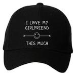 Я так сильно люблю свою девушку в черной кепке 60 SECOND MAKEOVER, черный - фото