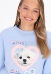 Толстовка myMo Sweatshirt, Light Blue - фото 4