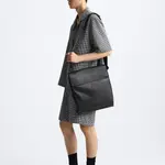 Футболка мужская черно-белая ZARA - фото 6