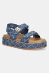 Сандалии Бигмона Steve Madden, синий - фото