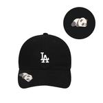 MLB Хлопковая бейсболка унисекс черная - фото 3