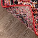 Коврик для внутреннего и наружного использования Patrice nuLOOM, 91x152 см, темно-оранжевый - фото 7