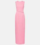 Платье из крепа Juulia Emilia Wickstead, Bubblegum Pink - фото