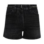 Шорты Givenchy Denim Short With Chain, черный - фото