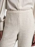 Твидовые брюки Weill Paris, белый - фото 4