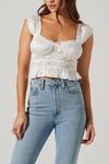 Топ Rosita в белом цвете ASTR - фото 4