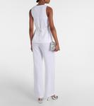 Майя льняной жилет Faithfull, Solid White - фото 3