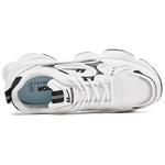 Кроссовки мужские толстые низкие Warrior, белый/черный - фото 3