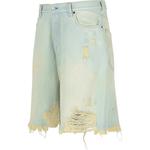 Потертые джинсовые бермуды Acne Studios, синий - фото 5