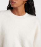 Джемпер из кашемира Lisa Yang, Cream Brushed - фото 5