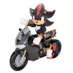 Детская фигурка Jakks Pacific Sonic Shadow Special Pack 13 cm+3 Motorcycle, серебряный - фото