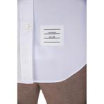 Контрастные манжеты Оксфордская рубашка THOM BROWNE, Белая - фото 3