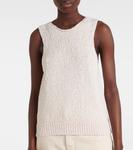 Хлопковая майка Róhe, белый - фото 6