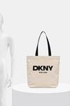Сумка DKNY, бежевый - фото 6
