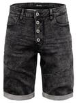 Джинсовые шорты REPUBLIX, черный - фото