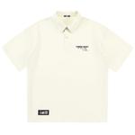 Рубашка-поло унисекс THREE BODY, Белый - фото