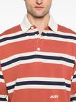 Рубашка поло в полоску Autry, оранжевый - фото 5