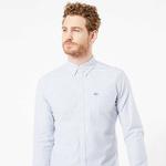 Рубашка Dockers Oxford 2.0, синий - фото 3